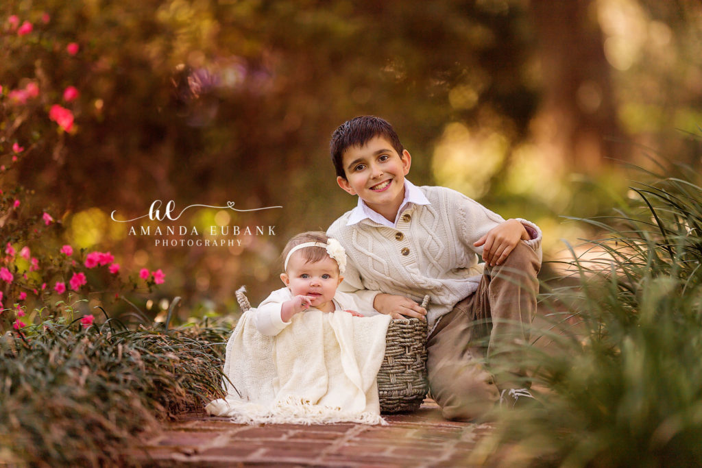 Santa Rosa Beach Photographer — framed in cream lace