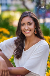 Watercolor Senior Photographer portrait by Amanda Eubank Photography on Florida's Emerald Coast.