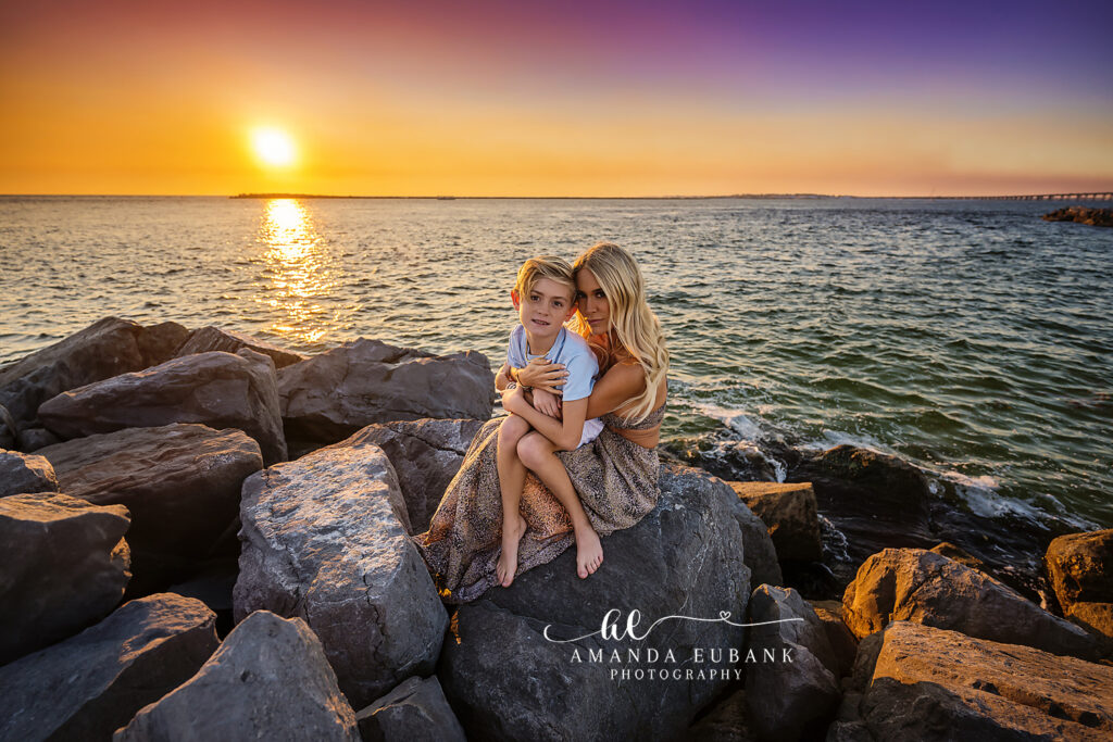 Destin Florida Sibling Sunset Dune Portrait — captured on the dune-edge path