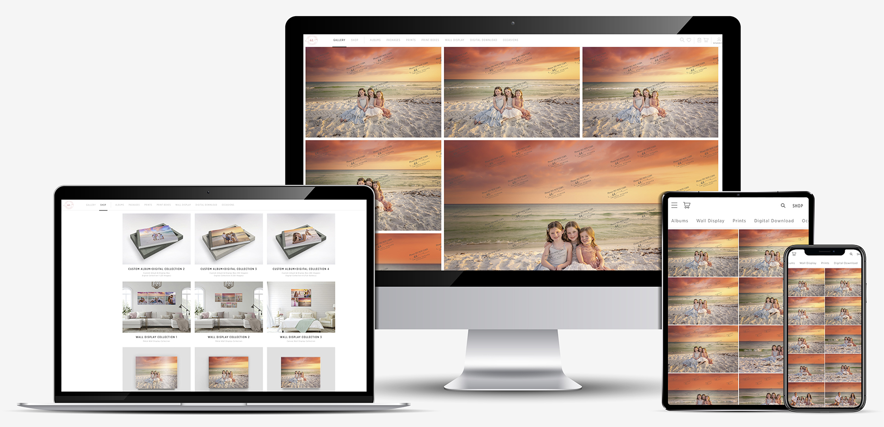 Amanda Eubank Photography 2024 new gallery website banner graphic