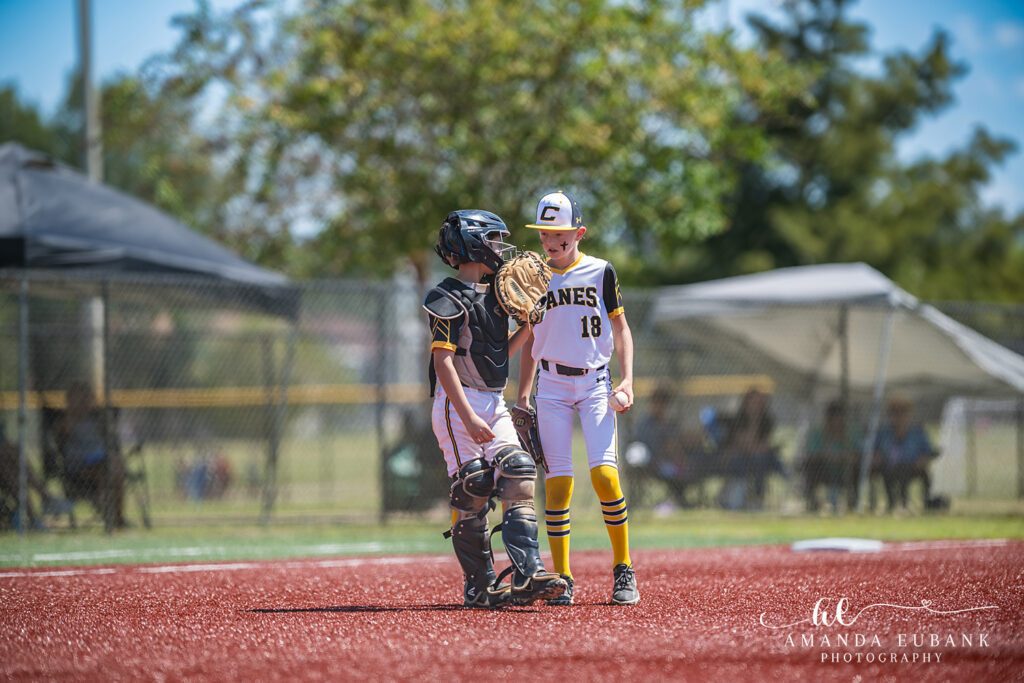 Destin Canes Youth Baseball September 2025 — tagging out home field action vol1