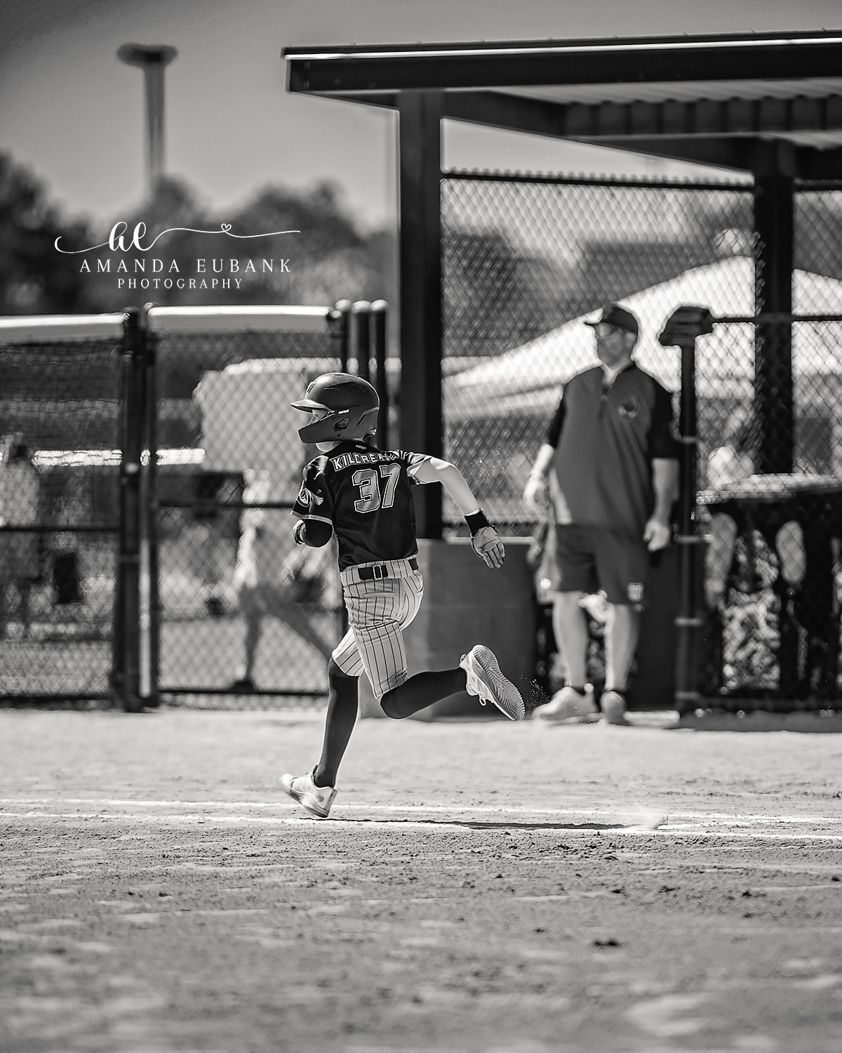 Destin Florida Youth Baseball Spring 2026 015 Destin Florida Youth Baseball Spring 2026 — runner sprinting spring season game vol1